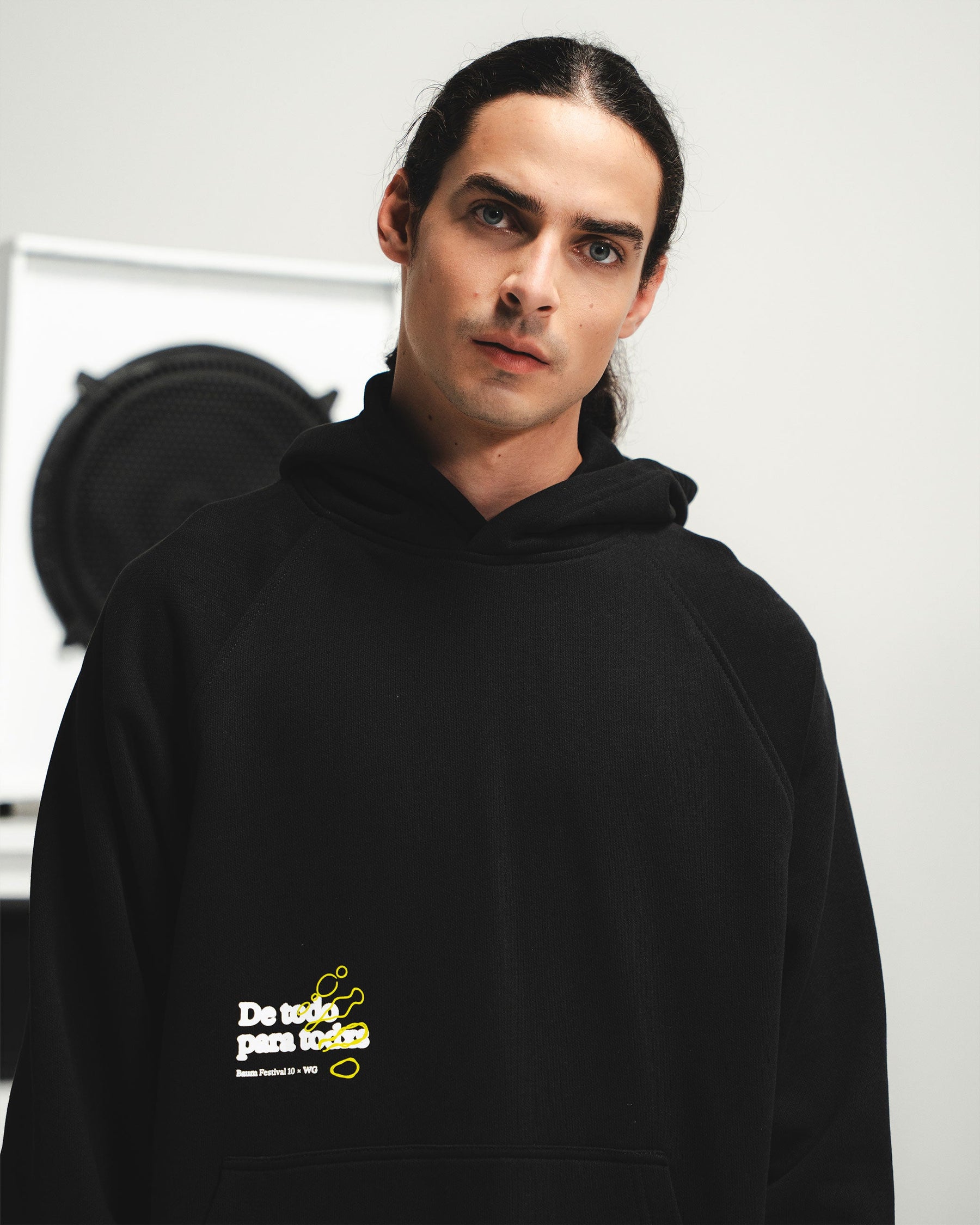 HOODIE DE TODO PARA TODOS NEGRO