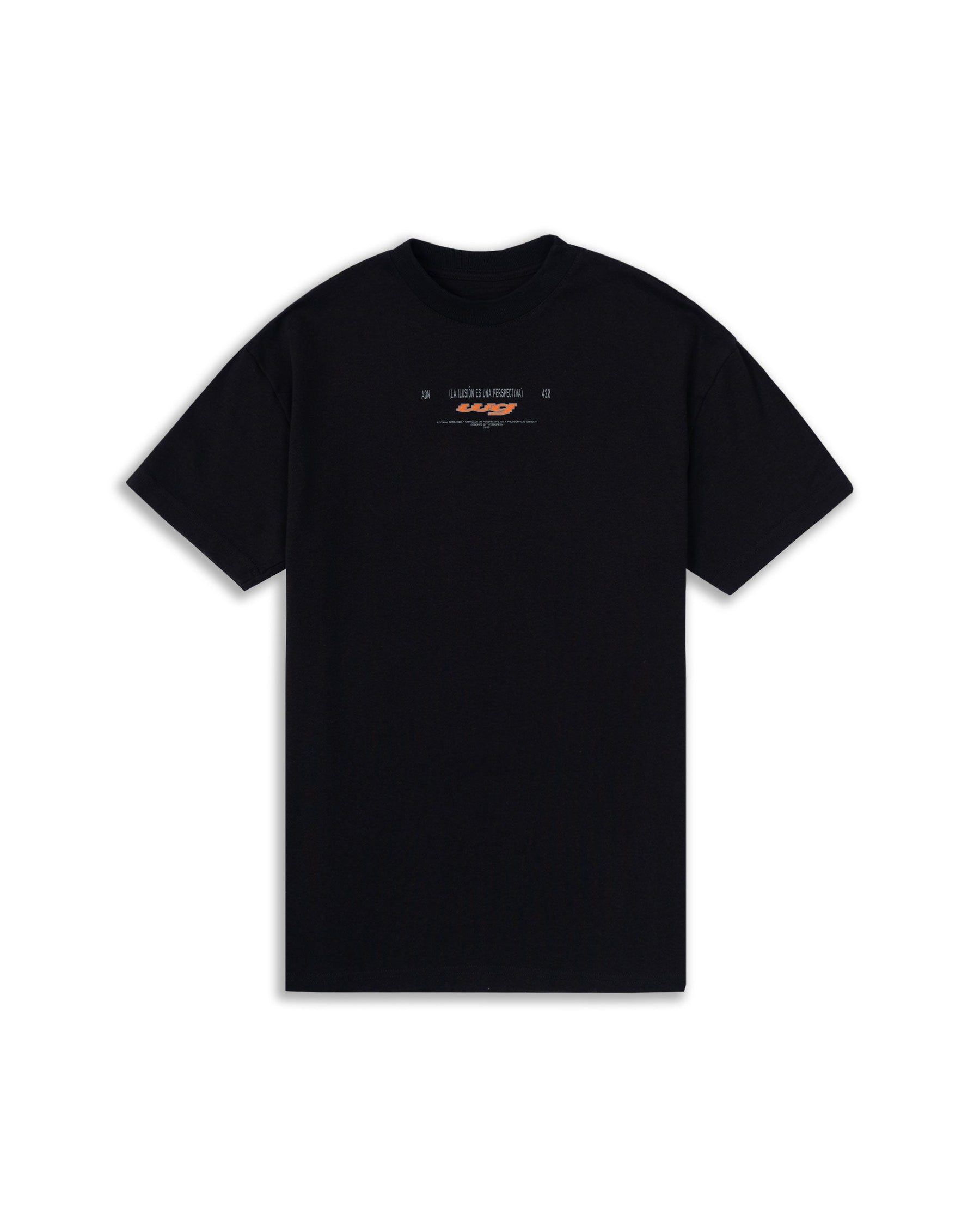 CAMISETA PERSPECTIVA NEGRO