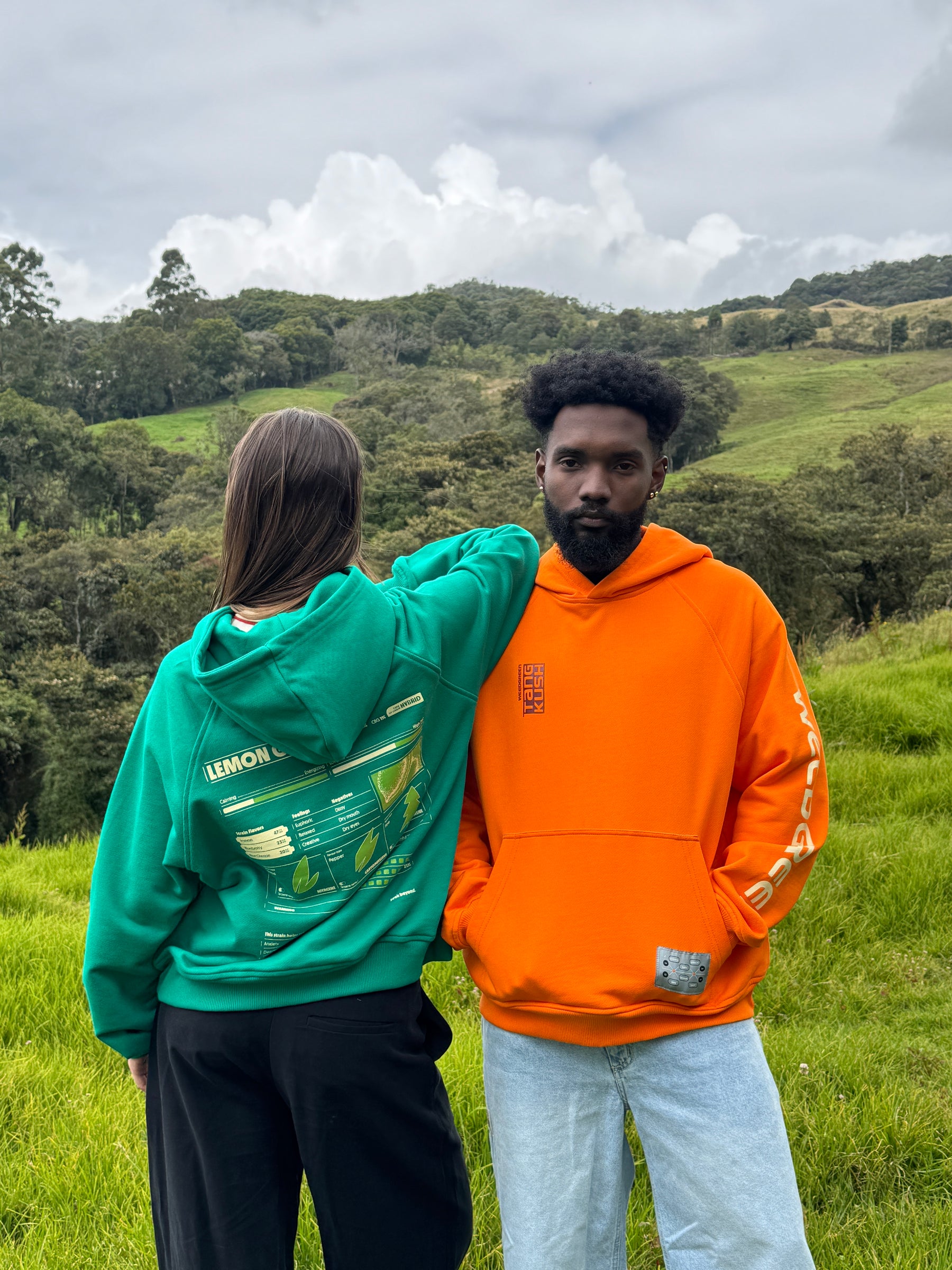 HOODIE TANGERINE NARANJA