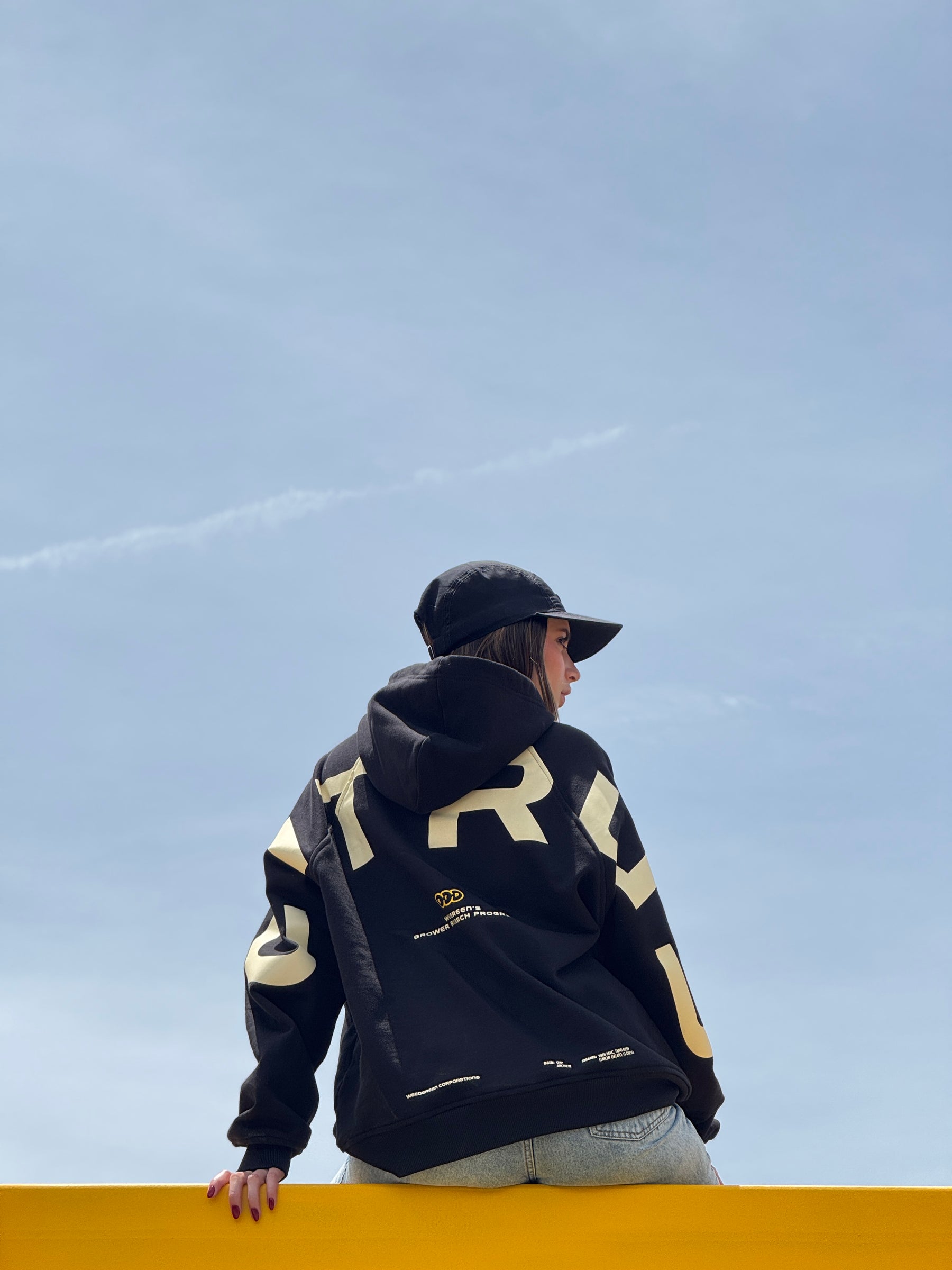 HOODIE CITRICOS NEGRO