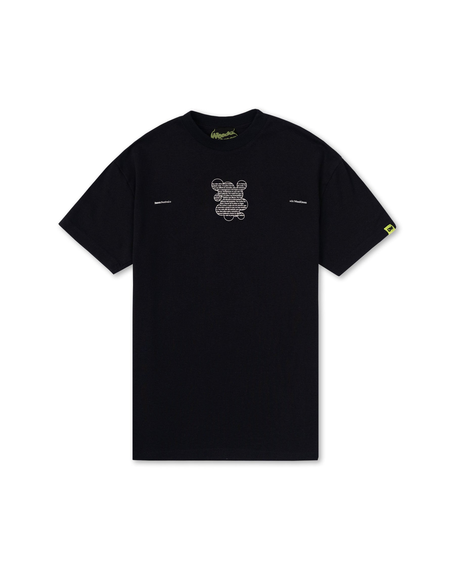 CAMISETA LINE UP NEGRO
