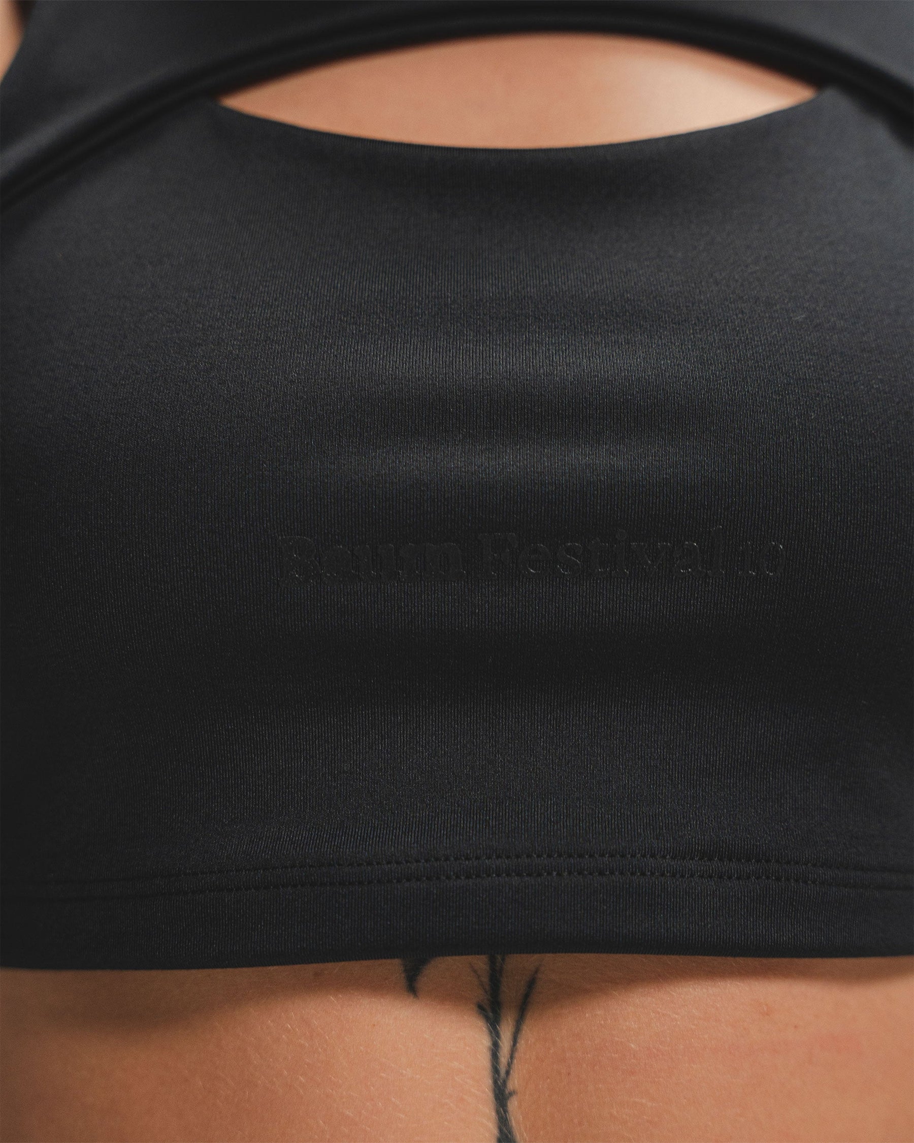 CUT CROP TOP 3.0 WEEDGREEN NEGRO