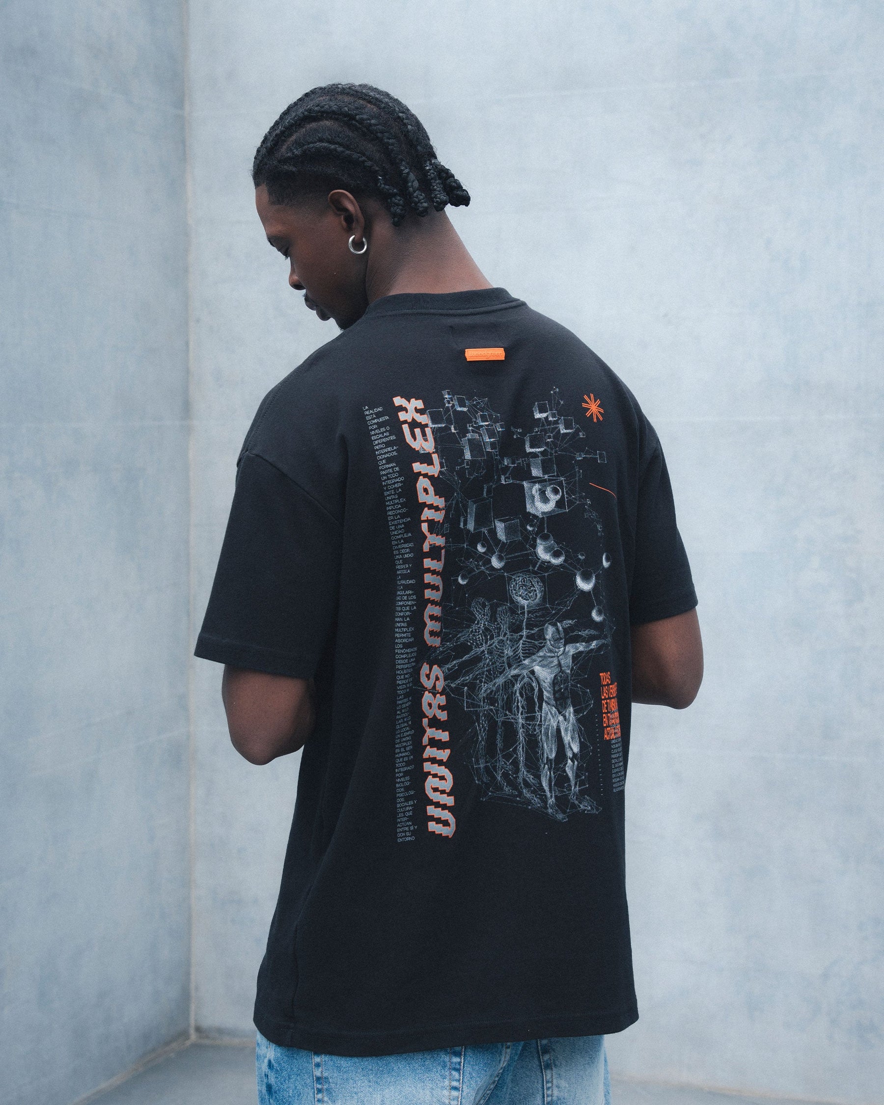 CAMISETA UNITAS NEGRO