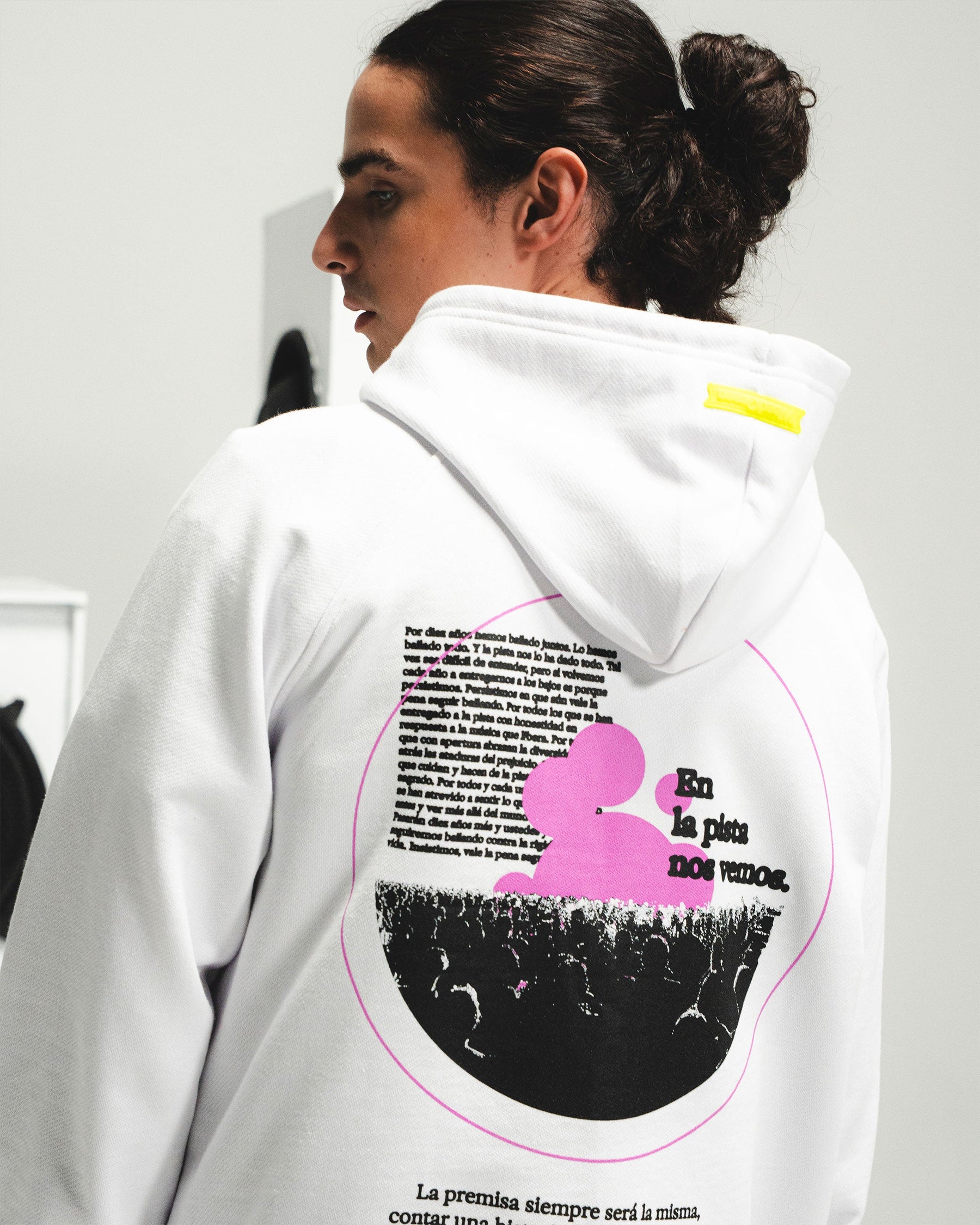 HOODIE MANIFIESTO BLANCO