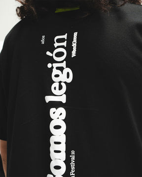 CAMISETA LEGION NEGRO