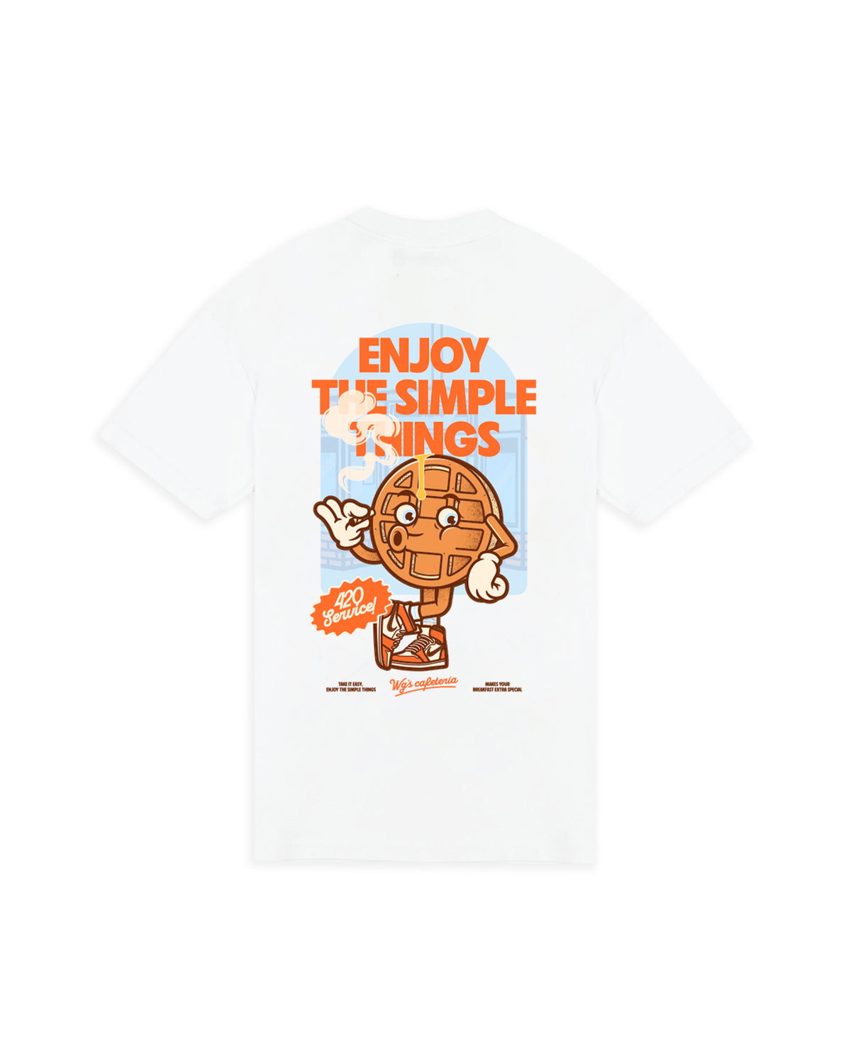 CAMISETA ENJOY BLANCO