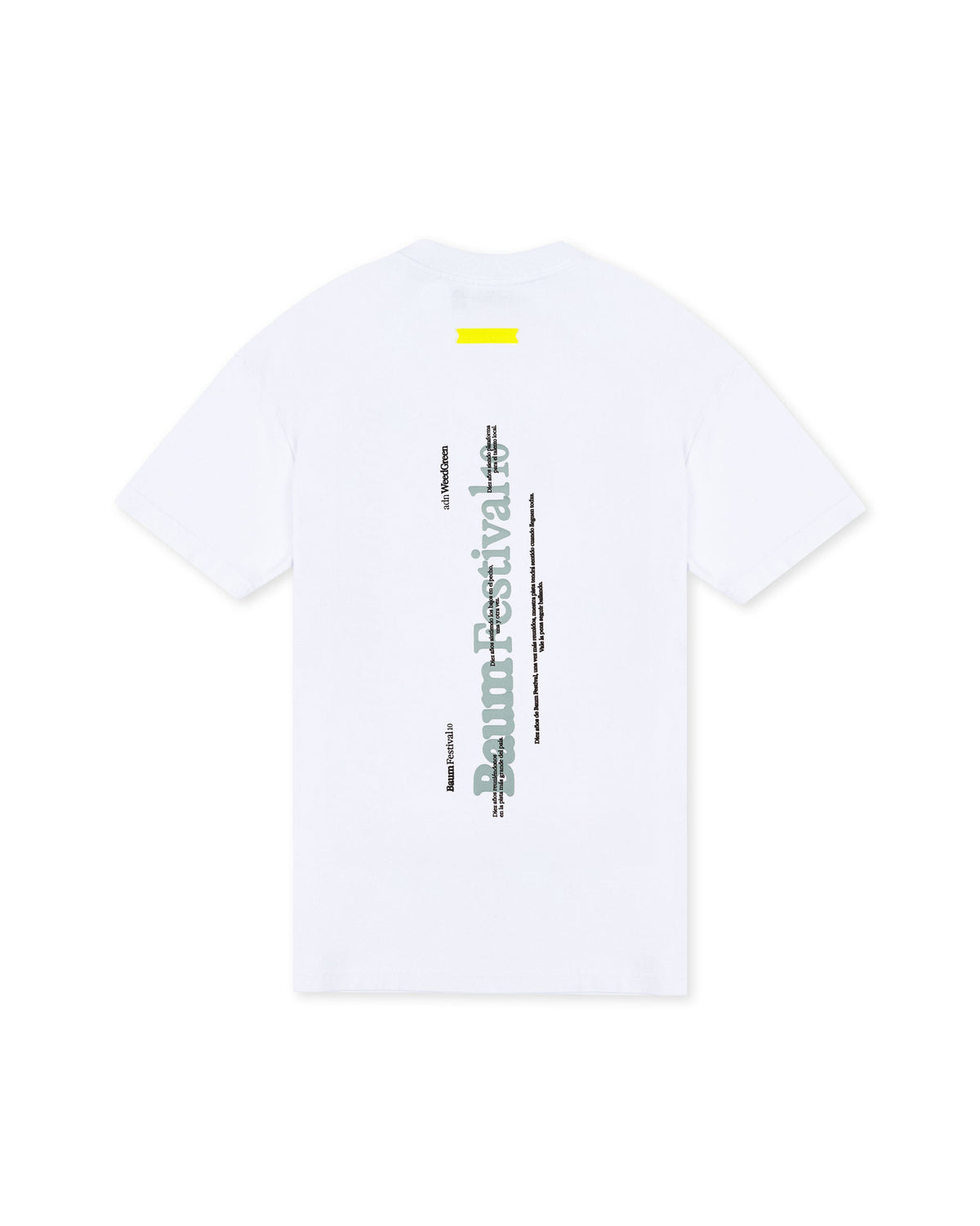 CAMISETA DIEZ AÑOS BLANCO