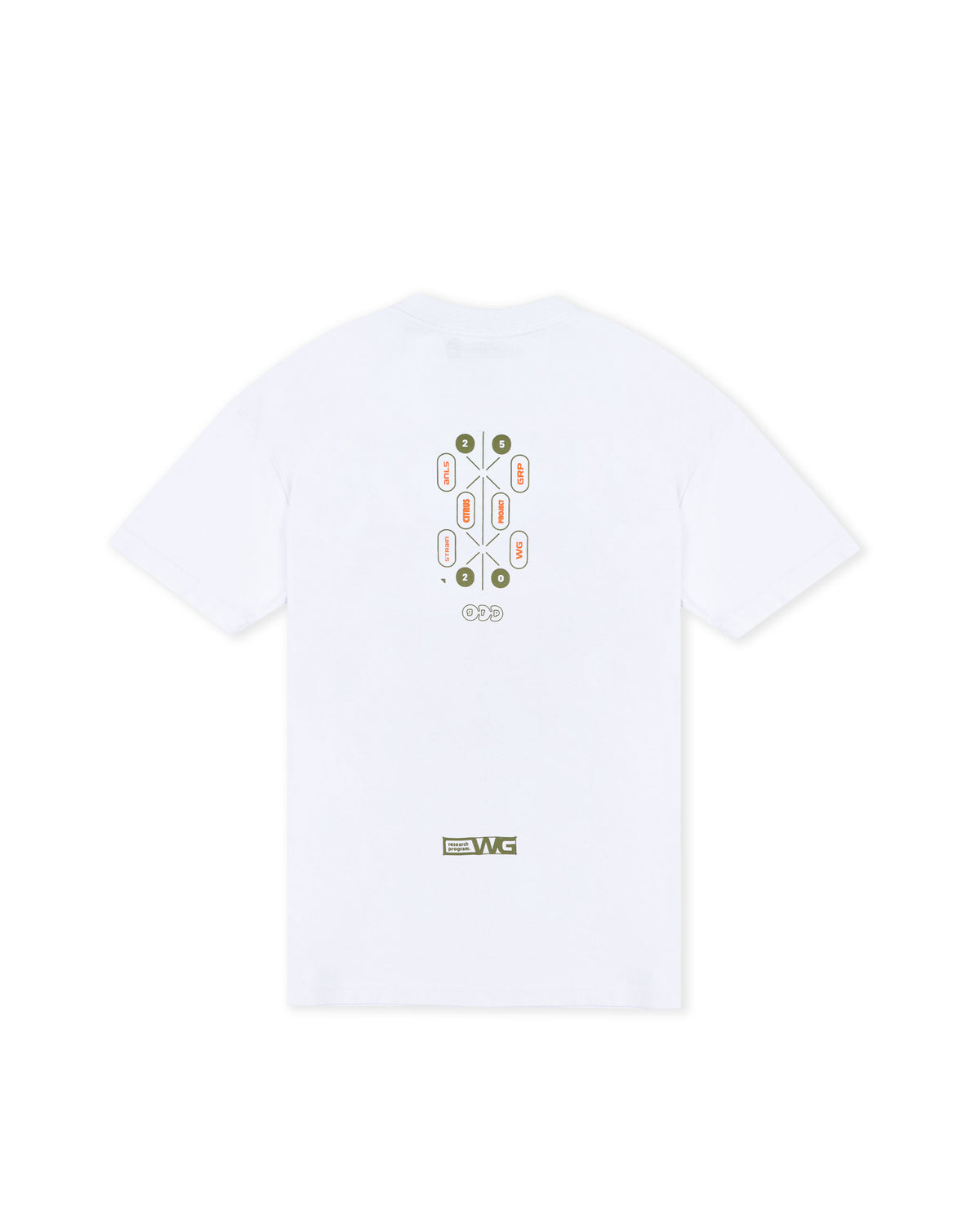 CAMISETA CITRICOS BLANCO