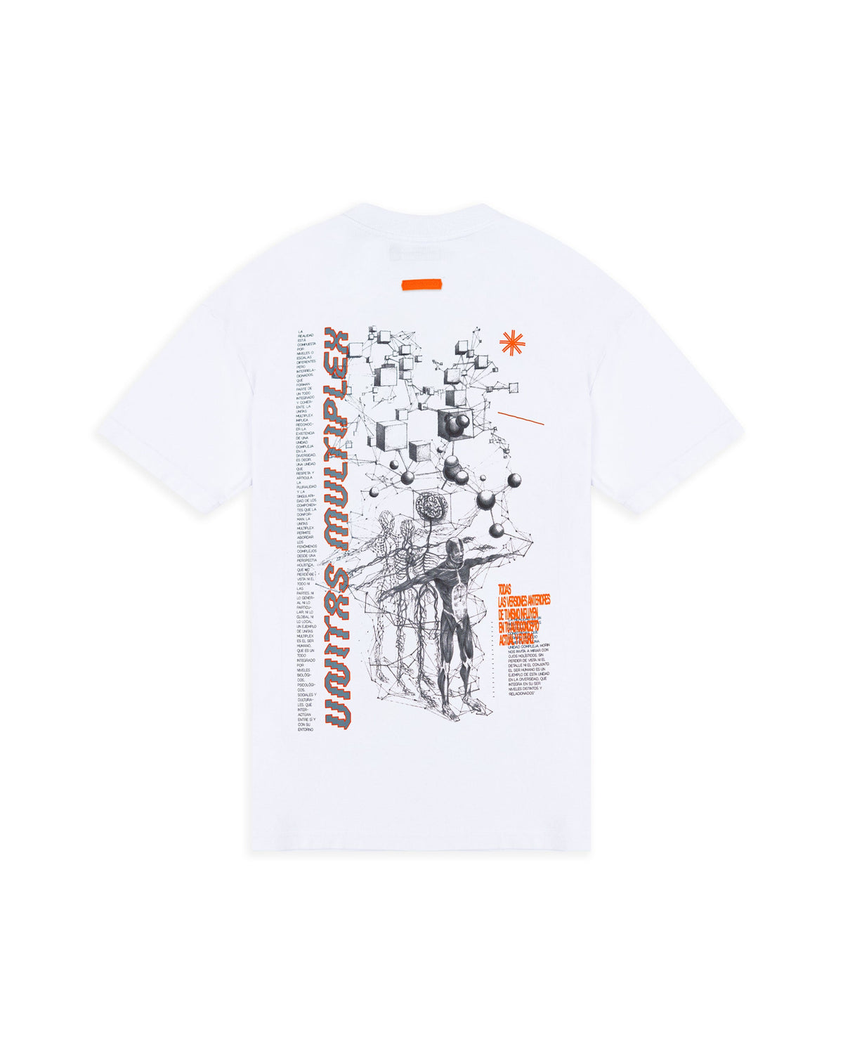 CAMISETA UNITAS BLANCO