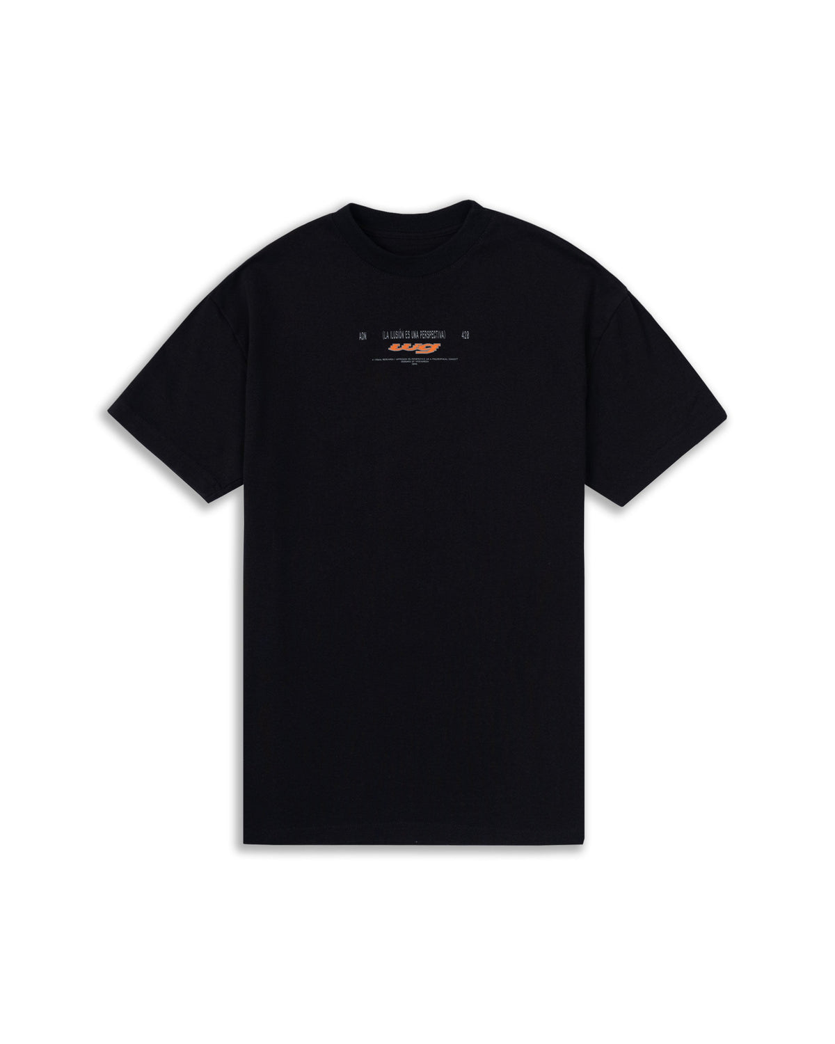CAMISETA PERSPECTIVA NEGRO