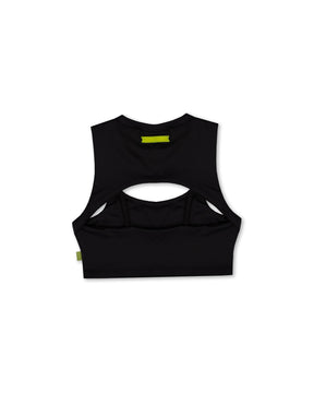 CUT CROP TOP 3.0 WEEDGREEN NEGRO