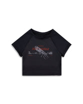 BABY TEE NIRVANA NEGRO