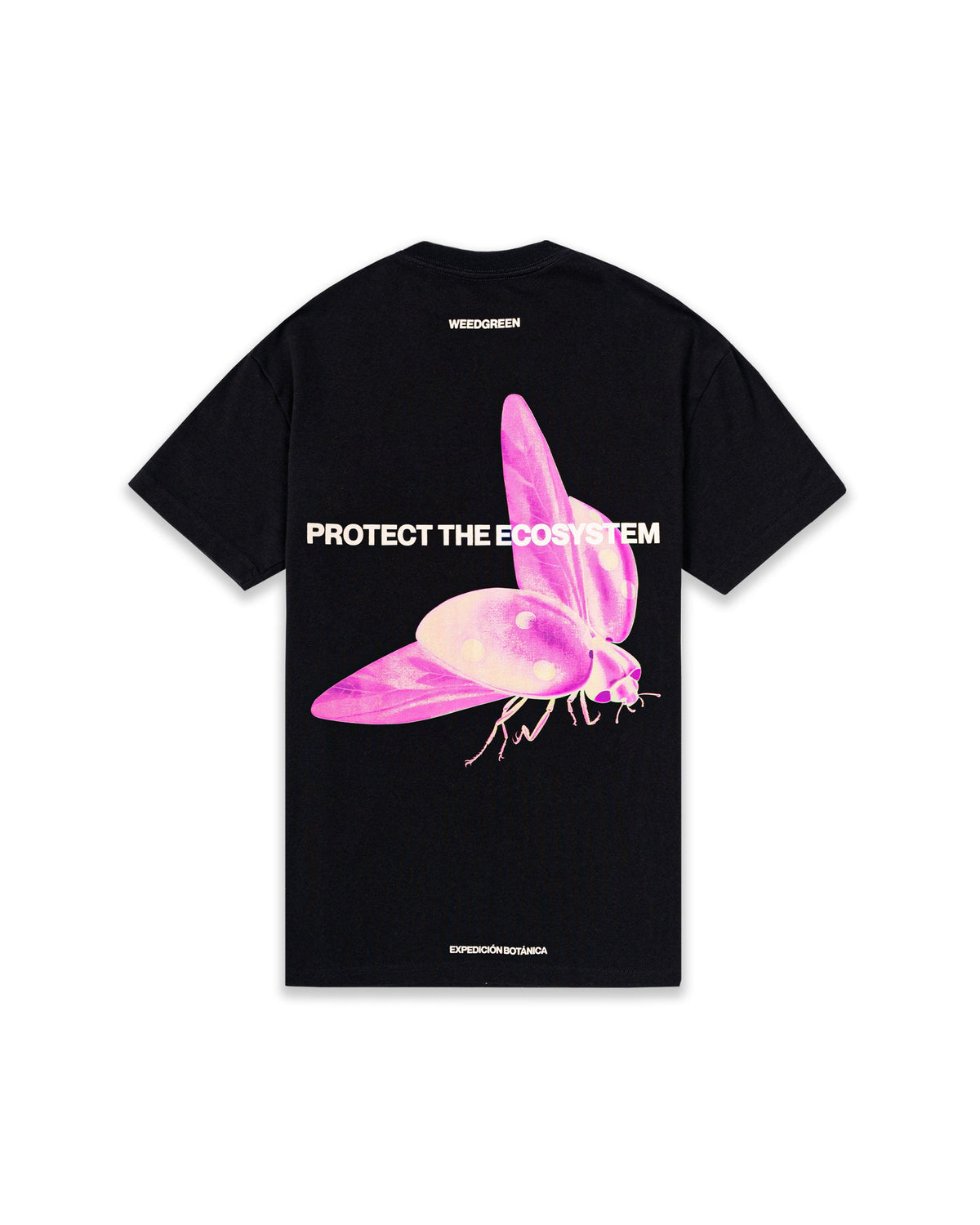 CAMISETA PROTECT THE ECOSYSTEM NEGRO