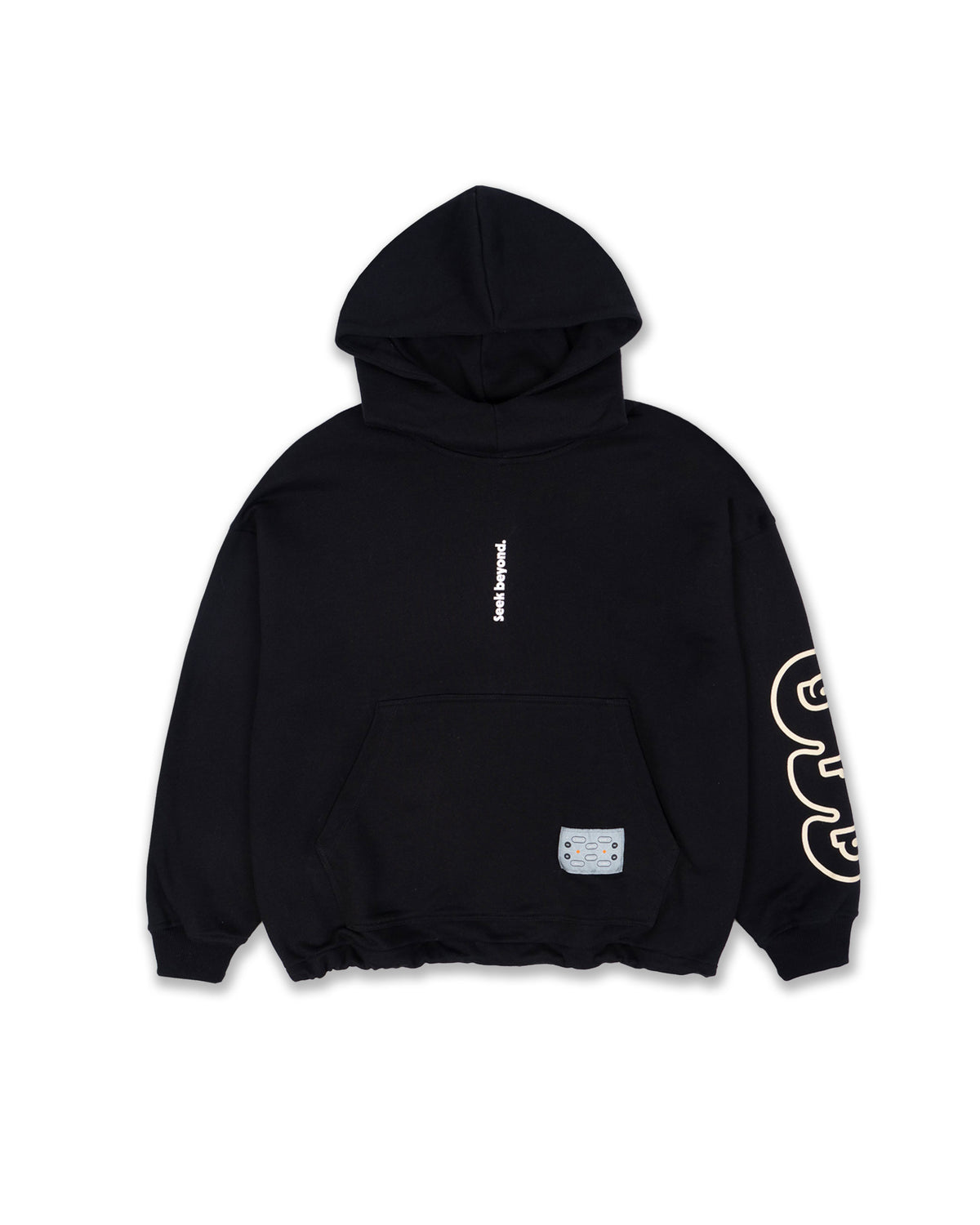 HOODIE UTILYTY WEEDGREEN NEGRO