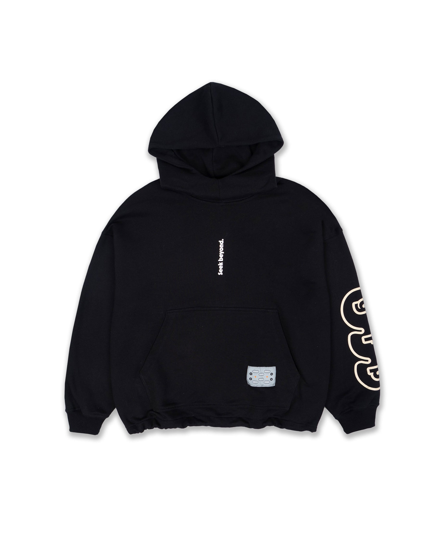HOODIE UTILYTY WEEDGREEN NEGRO
