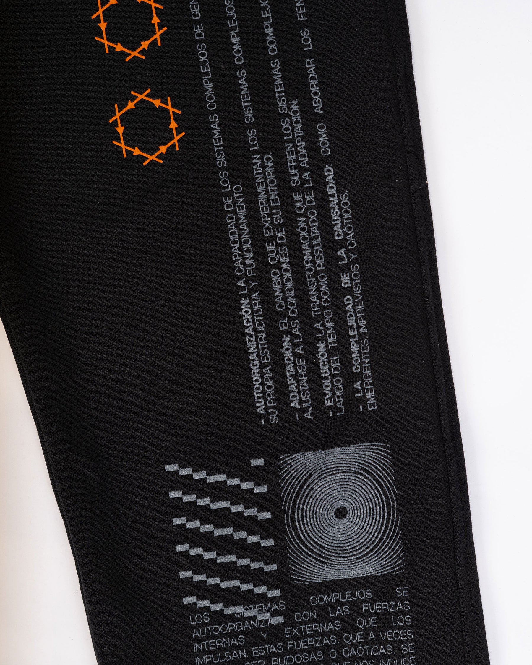 JOGGER RECTO  ART PERSPECTIVA NEGRO