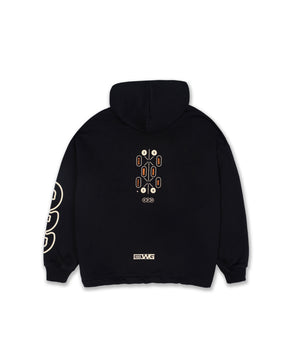 HOODIE UTILYTY WEEDGREEN NEGRO