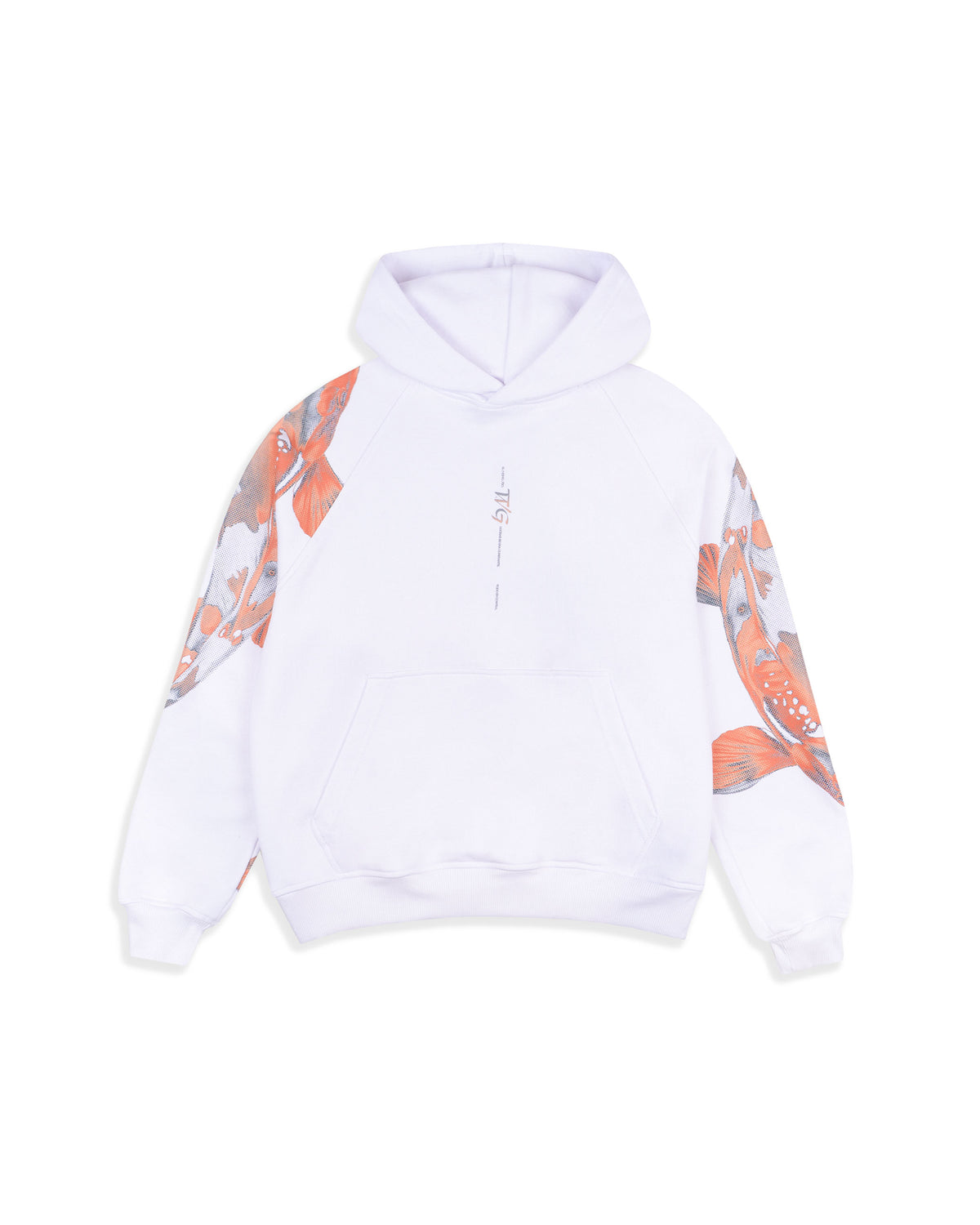 HOODIE BLANCO ART KOI