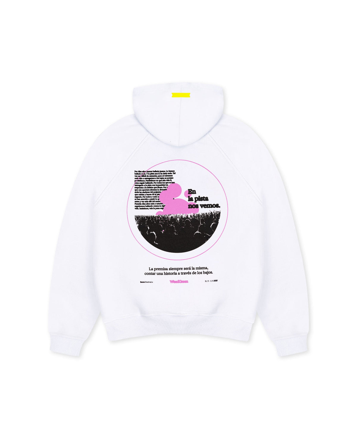 HOODIE MANIFIESTO BLANCO