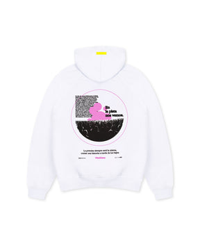 HOODIE MANIFIESTO BLANCO