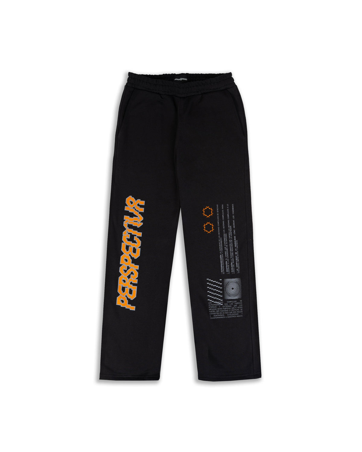 JOGGER RECTO  ART PERSPECTIVA NEGRO