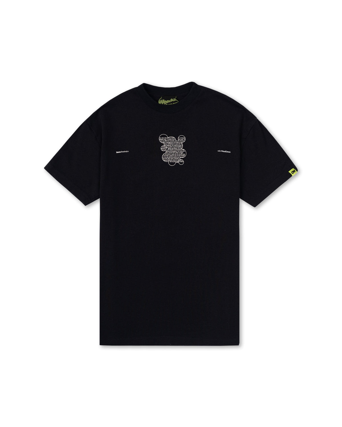 CAMISETA LINE UP NEGRO