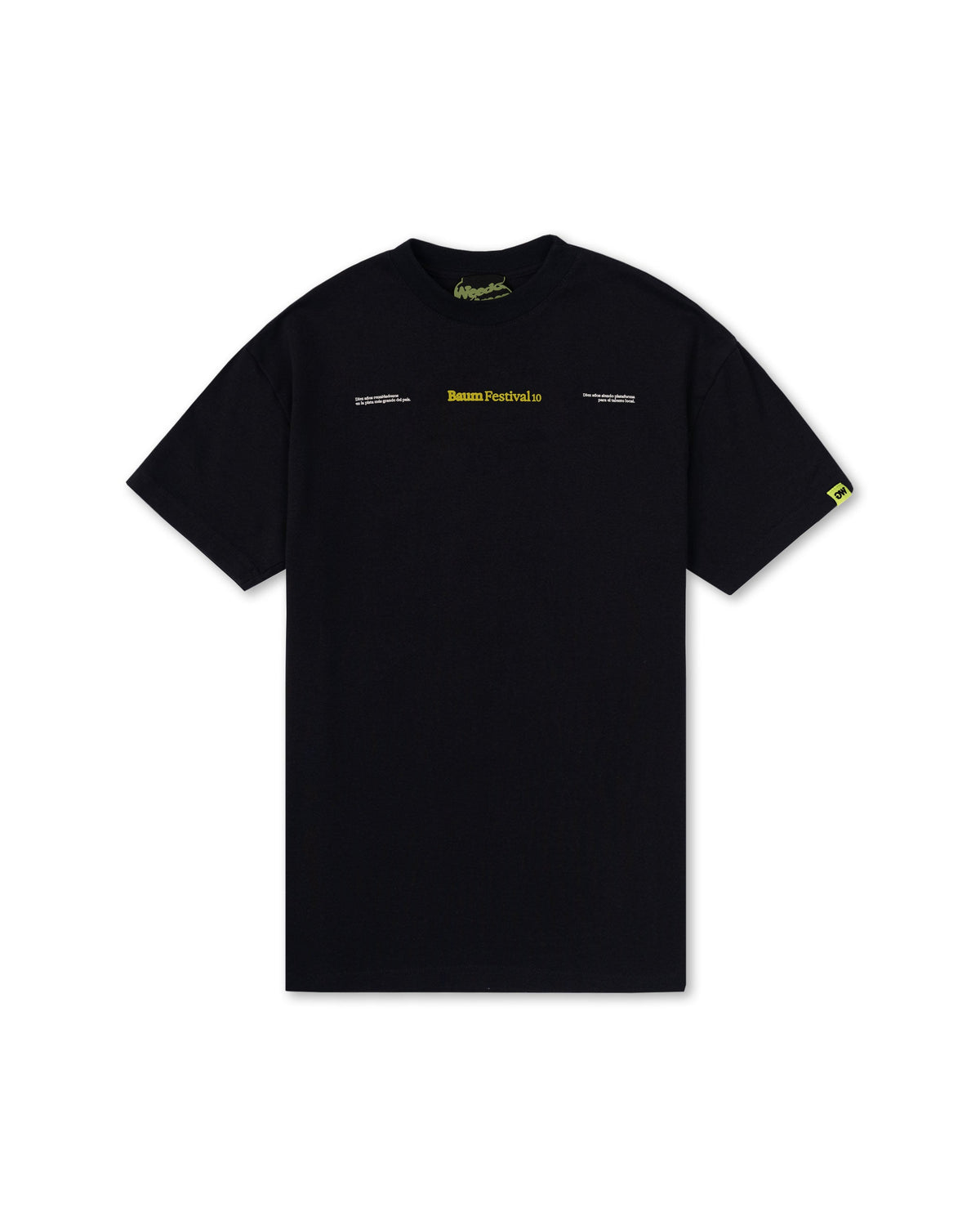 CAMISETA RIGIDEZ NEGRO