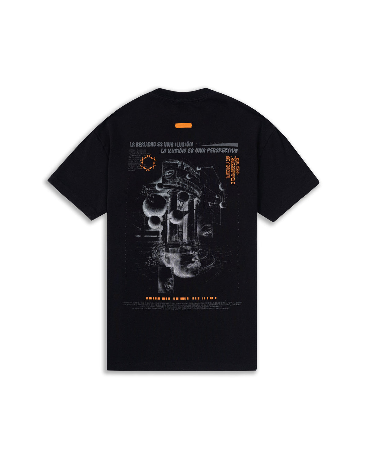 CAMISETA REALIDAD NEGRO