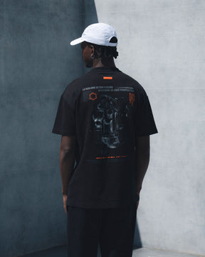 CAMISETA REALIDAD NEGRO