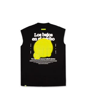 TANK OVERSIZED WEEDGREEN NEGRO
