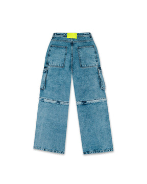 JEAN MUJER MODULAR AZUL MEDIO