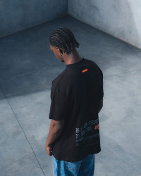 CAMISETA PERSPECTIVA NEGRO