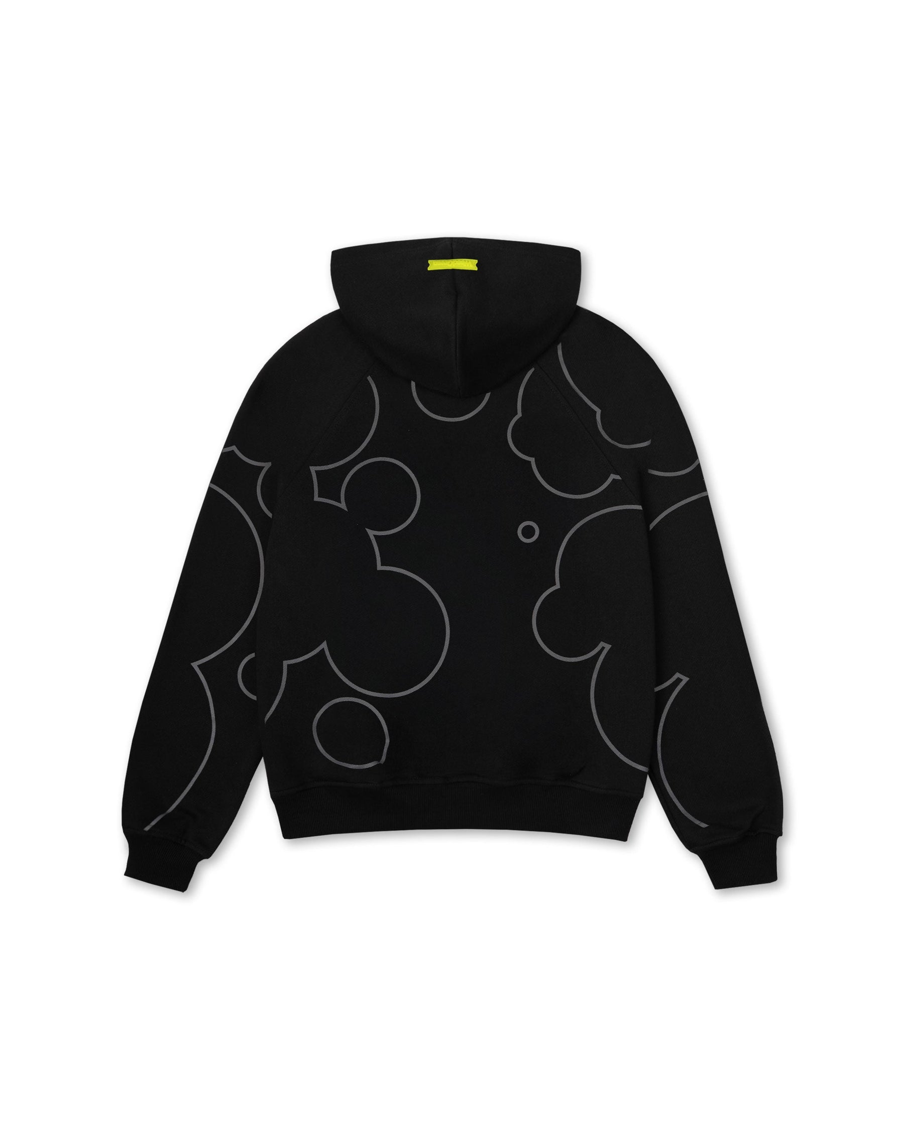 HOODIE BURBUJAS ART NEGRO