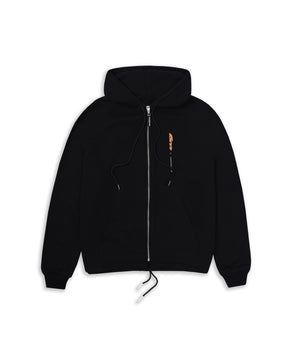 ZIP HOODIE  PERSPECTIVAS NEGRO