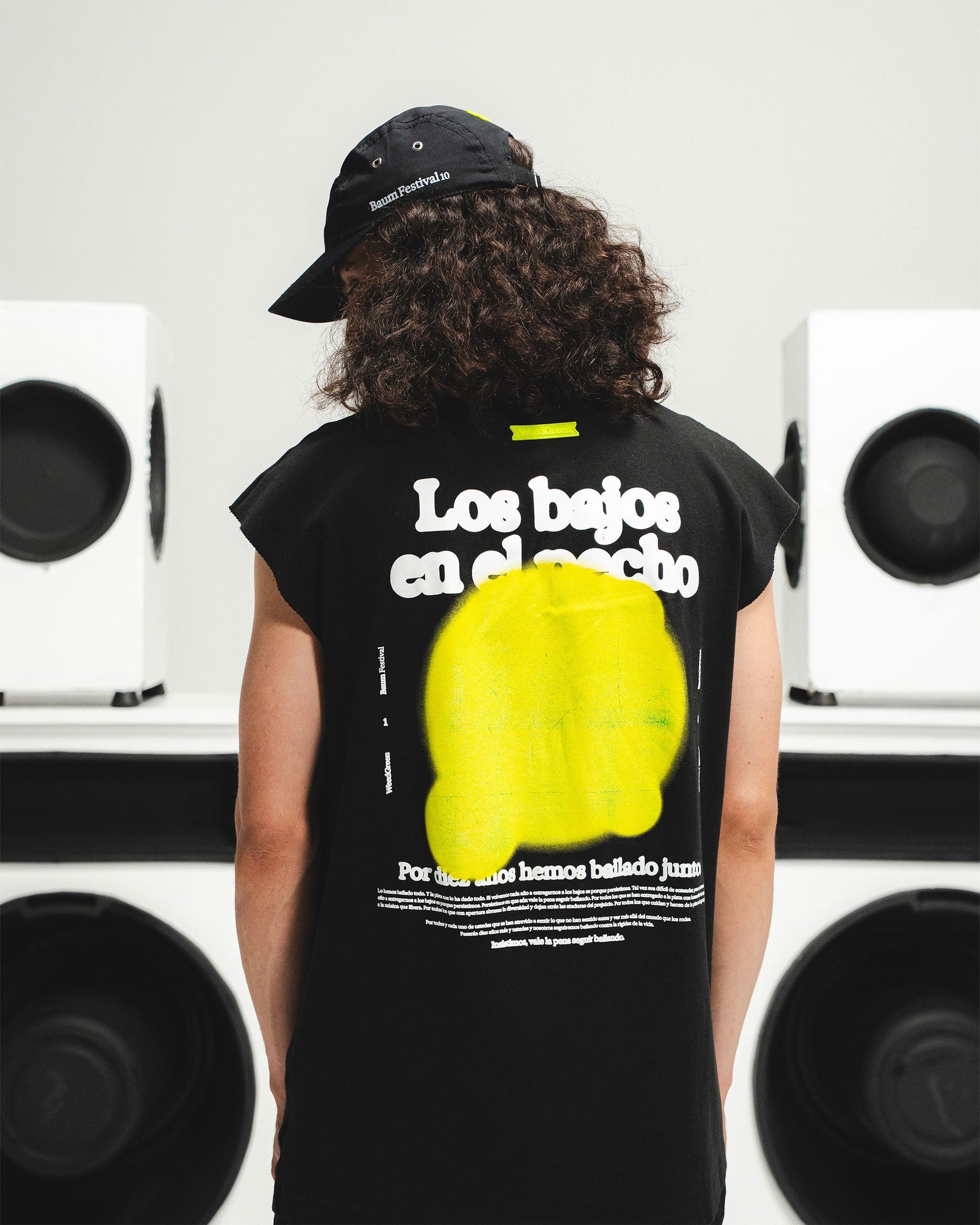 TANK OVERSIZED WEEDGREEN NEGRO
